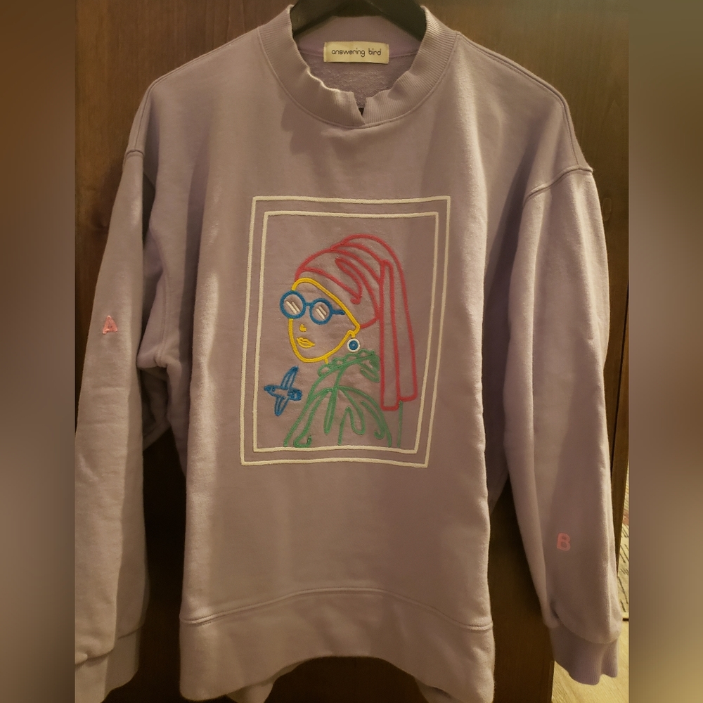 Answering Bird Womens Sweatshirt